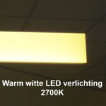 Optie LED kleur: warm wit 2700K, door onze klanten het meest gekozen, prettige/ gezellige uitstraling en doorgaans mooi meekleurend met de hoofdverlichting