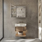 De 2 glazen plankjes zijn traploos verstelbaar waardoor je deze op iedere gewenste positie kan vastzetten, handig!