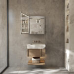 De 2 glazen plankjes zijn traploos verstelbaar waardoor je deze op iedere gewenste positie kan vastzetten, handig!