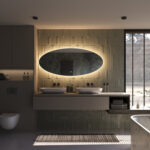 De spiegel wordt volledig aansluitklaar geleverd en is met de meegeleverde instructie en ophangmaterialen eenvoudig aan de wand te monteren