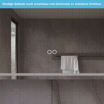 Zo werkt de instelbare lichtkleur. Licht design ter illustratie.